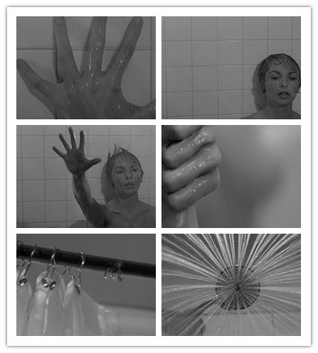 The shower scene in Psycho.